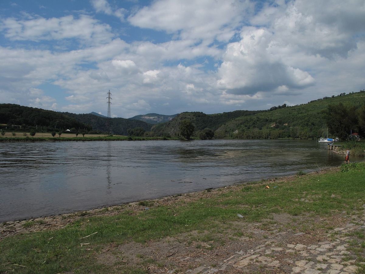 Die Porta Bohemica bei Velké Žernoseky
